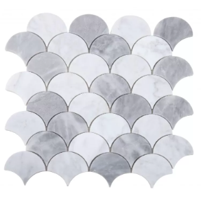 Dragon Scale Dusk - marble tile